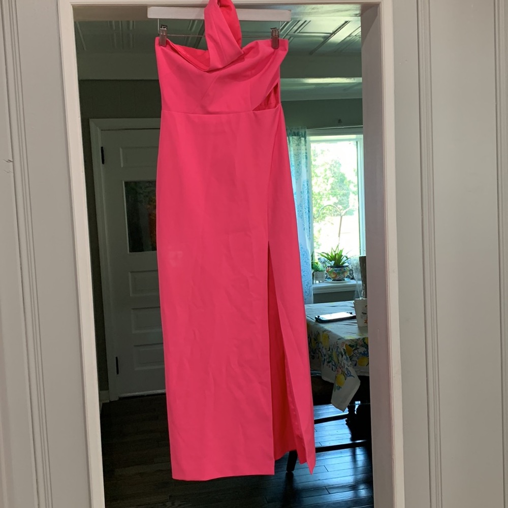 Aidan Mattox Asymmetric Evening Gown - image 8